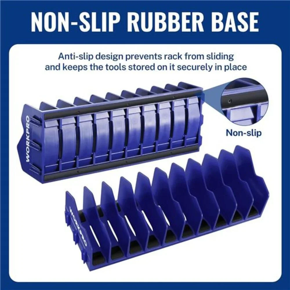 Pliers Organizer Rack Tool Drawer Holder 20 Slot Non Slip Tool Storage Rack